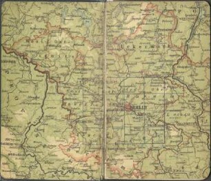 Karte: Berlin und Umgegend