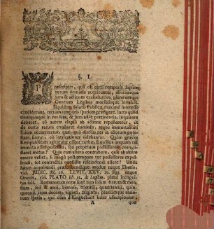 De differentiis iuris statutarii Bremensis et iuris Romani circa praescriptiones