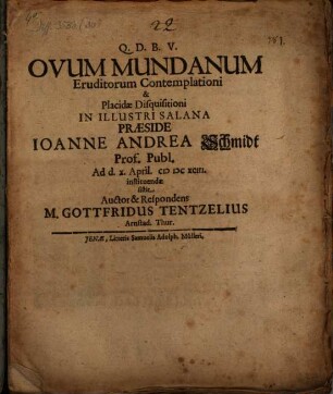 Ovum mundanum