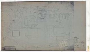 Zentralbibliothek der Landbauwissenschaft, Bonn Neubau: Lageplan, 1:500