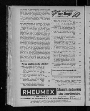 Neue medizinische Bücher