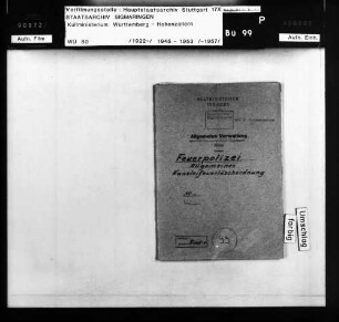 Einhaltung feuerpolizeilicher Vorschriften