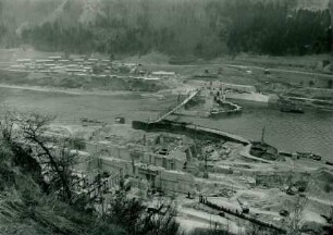 Sylvensteinsperre, 1957-1958