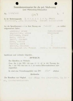 Lohmiller, Ewald