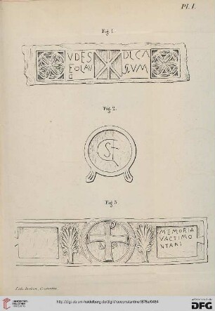 Planche I - XIX