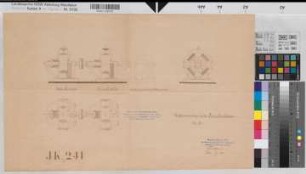 Aa Gemen - Pröbsting Nutzbarmachung der Wasserkraft zwischen Gemen - Pröbsting Umformeranlage in der Sekundärstation 1900 1 : 20 37 x59 Zeichnung Ingenieur Bureau Köln der AG Electricitätswerke Landsberg-Velen Nr. 263c