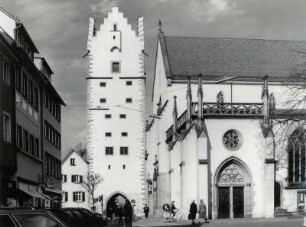 Das Frauentor neben der Liebfrauenkirche in Ravensburg