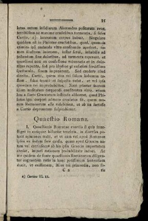 Questio Romana