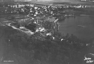 Lunapark am Auensee in Leipzig : Blickrichtung Nordosten