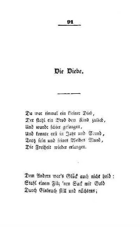 Die Diebe