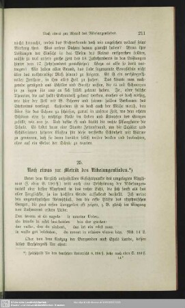 25. Noch etwas zur Metrik des Nibelungenliedes