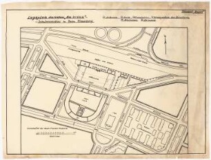 Berufsschulen am Urban, Berlin-Kreuzberg: Schulumbau, Lageplan des Hafens 1:1000