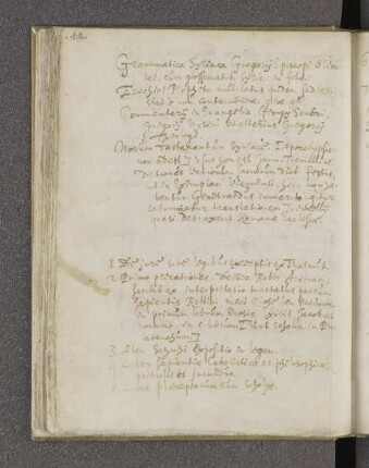 [Catalogus librorum Hebraicorum]