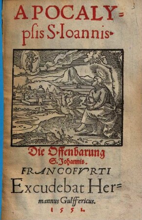 Apocalypsis S. Ioannis : = Die Offenbarung S. Johannis