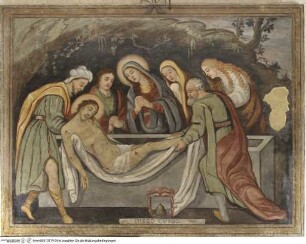 Die Passion Christi, Grablegung Christi