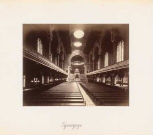 Neue Synagoge, Berlin: Blick in die Apsis
