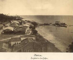 Bahia, Einfahrt in den Hafen.