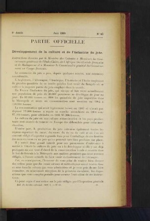 Partie Officielle No. 63.