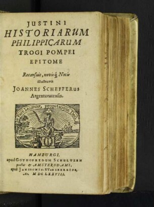 Iustini Historiarum Philippicarum Trogi Pompei Epitome