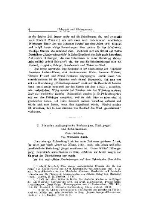 Einzelne pädagogische Richtungen, Pädagogen und Schulmänner : erste Abteilung ; [Pädagogik und Bildungswesen]