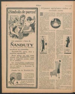 Algunas opiniones sobre el vestido corto