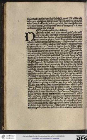 Nunc restat membrum tertium de hac materia protinus declarandum quod est varia conditio infernalium tormentorum...