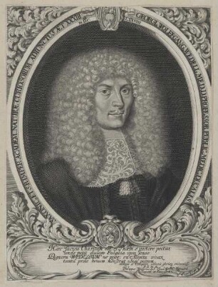 Bildnis des Georgius Wolfgangus Wedelius