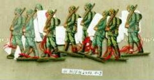 Konvolut Pappsoldaten Reichswehr