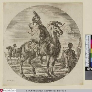[Afrikanischer Reiter; A Black Cavalier]
