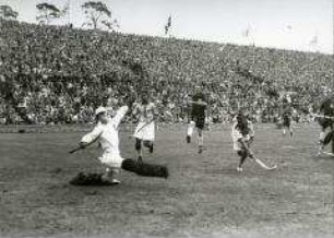 Hockeyfinale Indien-Deutschland bei den Olympischen Sommerspielen 1936