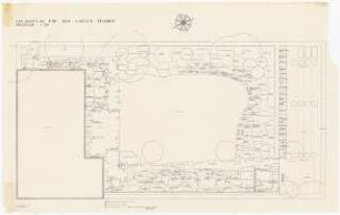 Garten Cramer, Leer: Pflanzplan 1:50