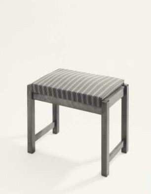 Hocker mit gepolsterter Sitzfläche
