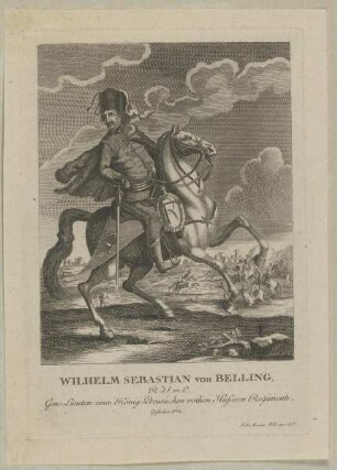 Bildnis des Wilhelm Sebastian von Belling