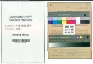 Entnazifizierung Bruno Smorra , geb. 04.02.1920 (Kaufmaennischer Angestellter)