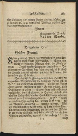 Dreyzehnter Brief
