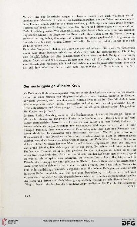 Der sechzigjährige Wilhelm Kreis