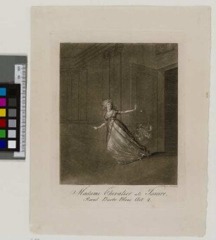 Madame Chevalier als Isaure, Raoul Barbe Bleue, Act 2