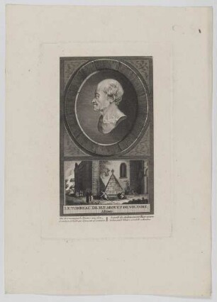 Bildnis des M. F. Arouet de Voltaire