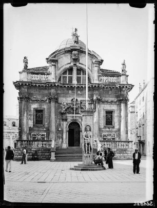 Dubrovnik: St. Blasiuskirche und Roland