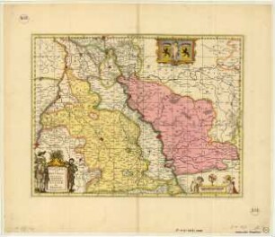 "Iuliacensis et Montanus Ducatus De Hertoghdomen Gulick en Berghe"