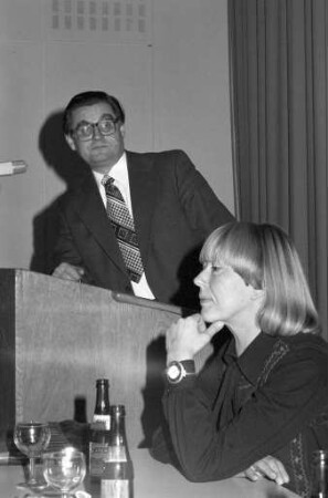Wahlkampf zur Oberbürgermeisterwahl am 9. April 1978. 3. Programmdiskussion der SPD-Kandidatin Heinke Salisch