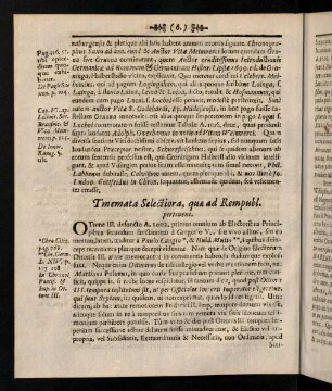 6-14, Tmemeta Selectiora, quae ad Rem publ. pertinent