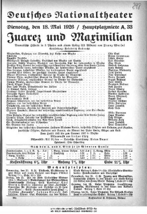 Juarez und Maximilian