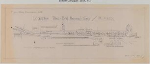 Hennef Personenbahnhof: Lageplan