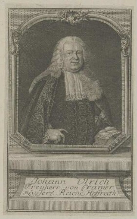 Bildnis des Johann Ulrich von Cramer