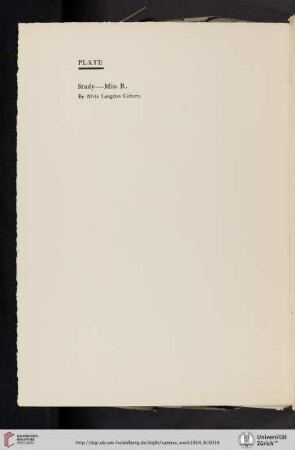 Alvin Langdon Coburn [list of plate]