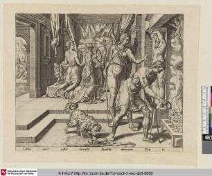 [Tobias Burning the Heart and the Liver of the Fish; Tobias opfert Herz und Leber des Fisches]