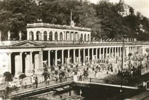 Kolonnaden in Karlsbad : Reproduktion nach Foto (Fotograf unbekannt)