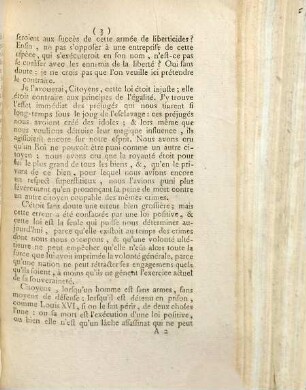 Troisième opinion du citoyen Morisson, ... sur le jugement de Louis XVI