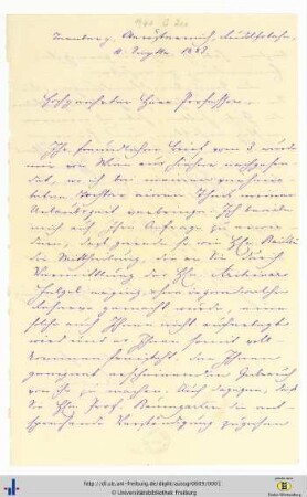 Autogr. Nr. 609